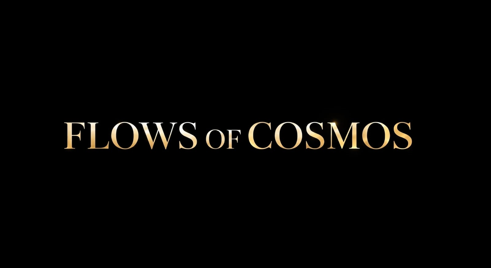 Flows of Cosmos