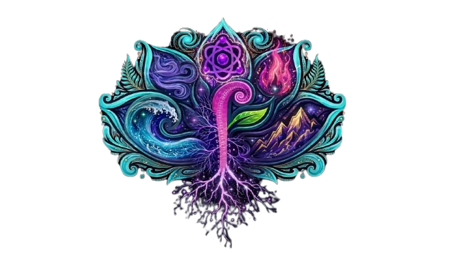 Flows of Cosmos Logo Art